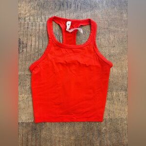 lululemon athletica Red Tank Top